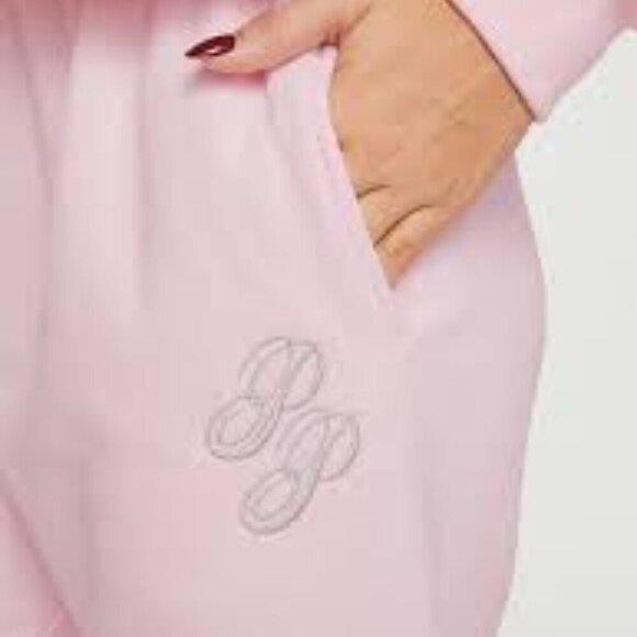 NWT Princess Polly Track Pants Script Pink Grey XS - Picture 3 of 16